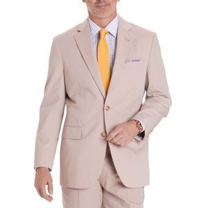 Brooks Brothers Madison 1818 Cotton Blazer 48R Tan